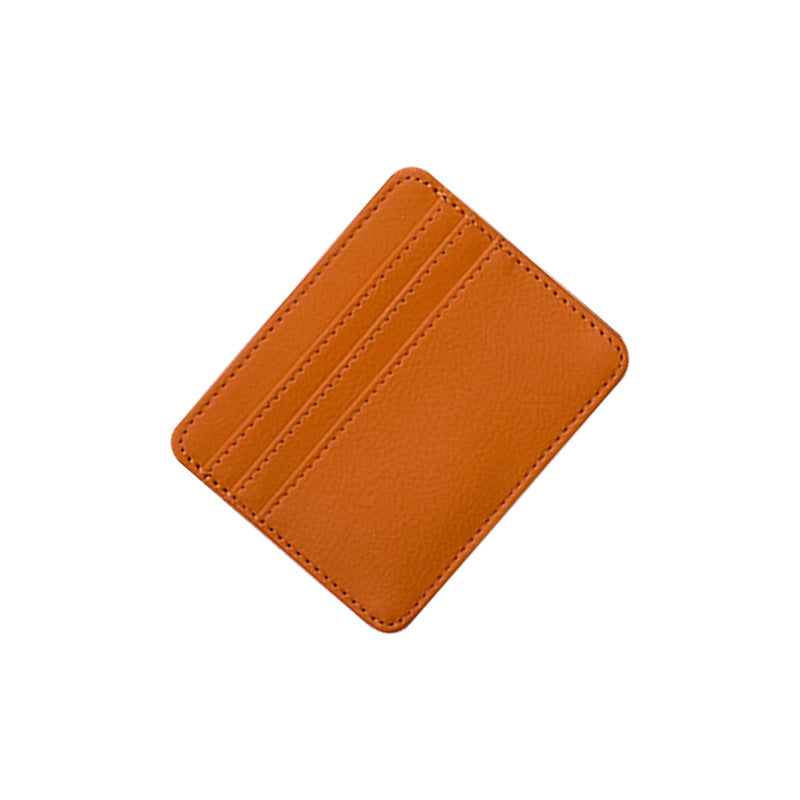 Women's & Men's & Minimalist Thin Large Capacity Position Card Holder