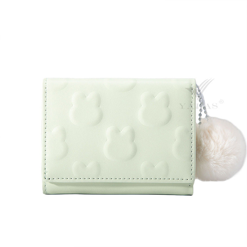 Women's Korean Rabbit Fresh Sweet Beautiful Coin Purses
