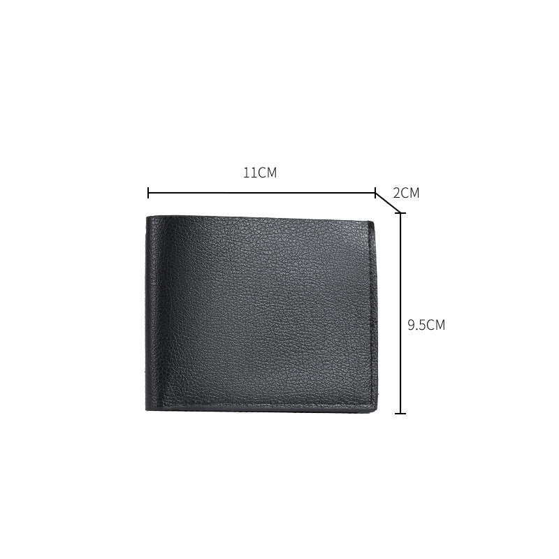 Classy Men's Leather Short Fashion Male Men's Wallets