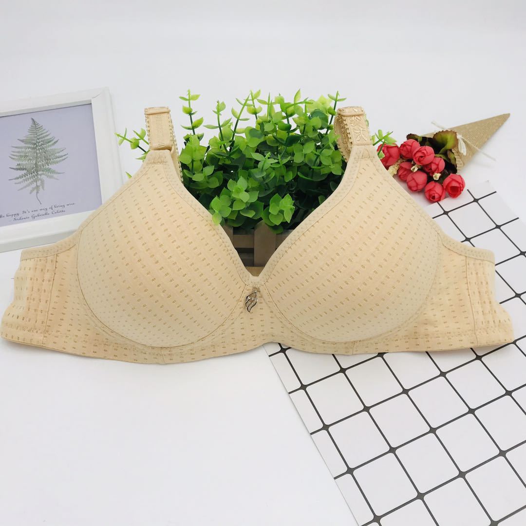 Cup Cotton Breasted Wireless Mother Pure Bras