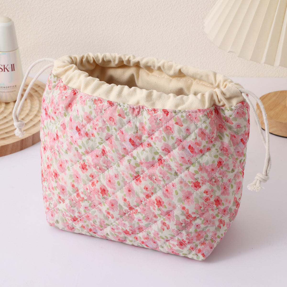 Brush Quilting Large Capacity Cosmetics Fashion Simple Bags