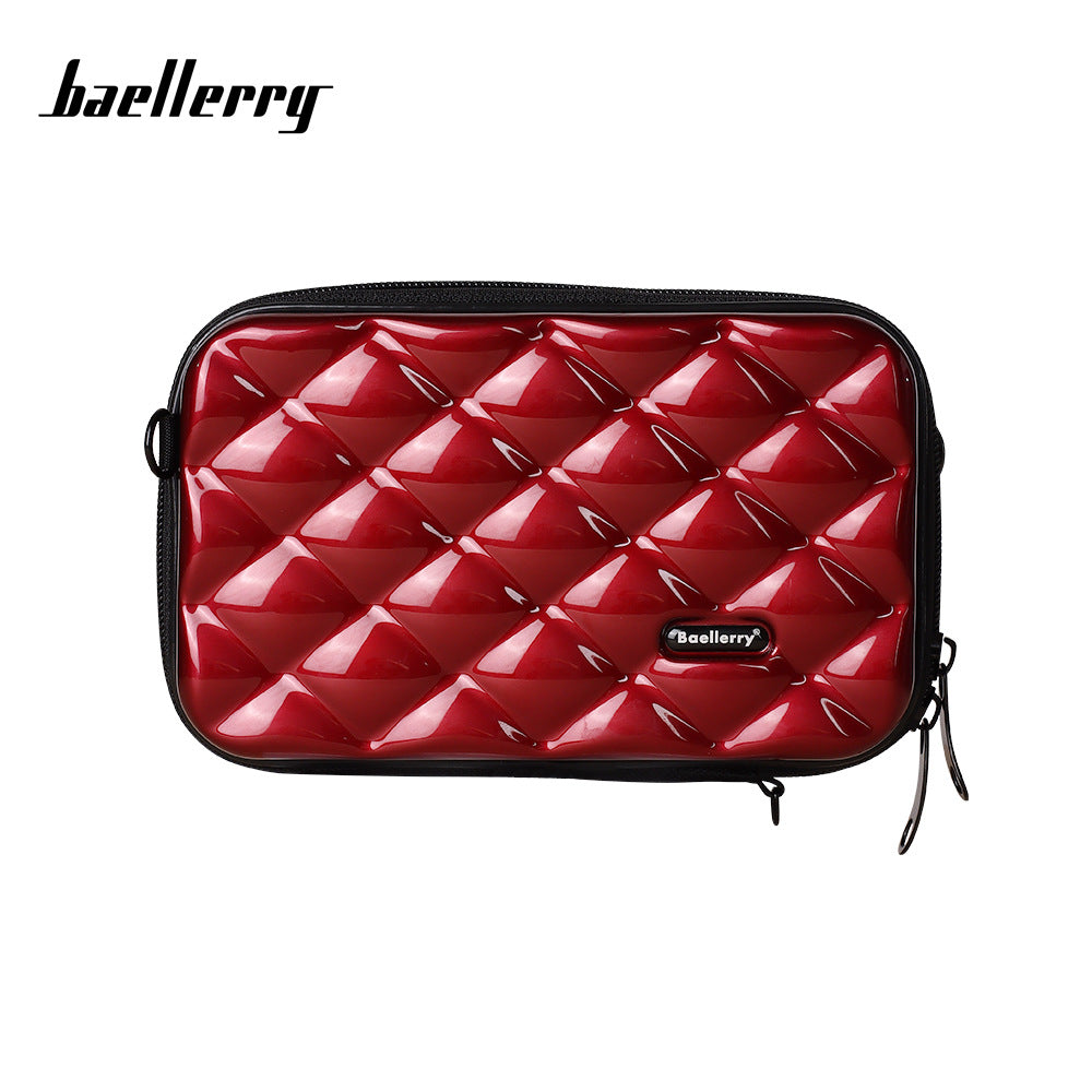Beautiful Women's Suitcase Hard Shell Storage Cosmetic Bags
