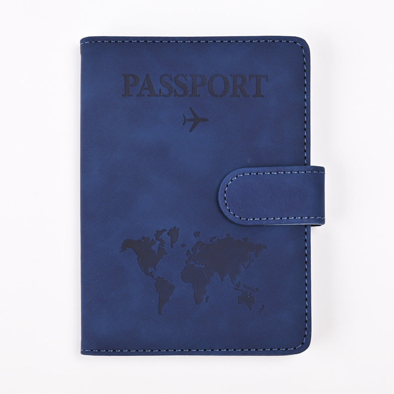 Color Changing Map Passport Cover Ticket Card Holder
