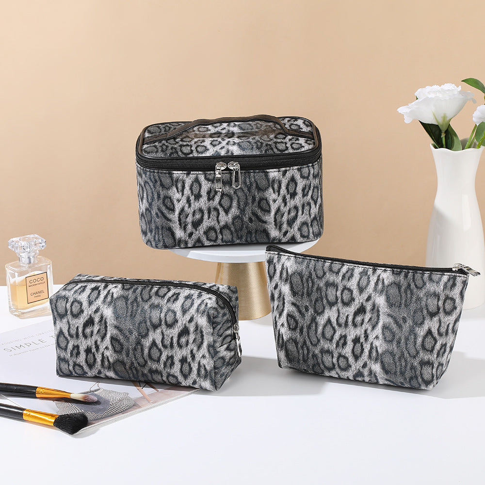 Portable Large Capacity Wash Stylish Versatile Makeup Bag