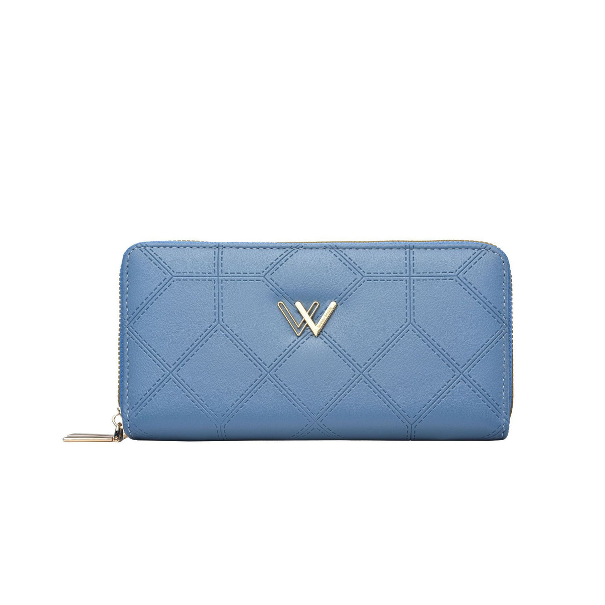 Women's Double Layer Zipper Long Clutch Multiple Ladies Wallet