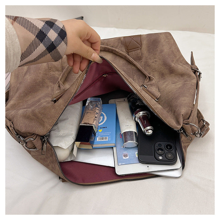 Women's Fashionable Simple Trendy Large Capacity Short-distance Women's Shoulder Bag