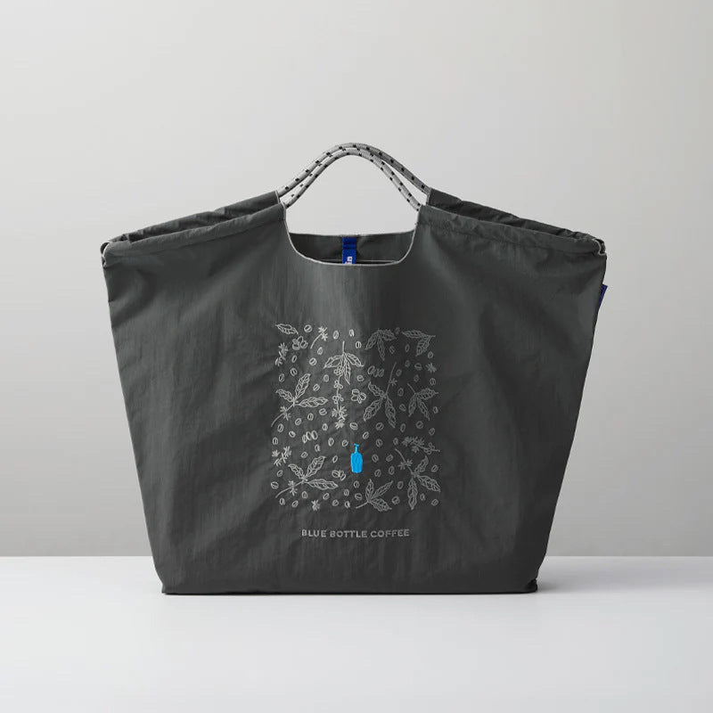 Women's Summer Needle Embroidery Nylon Large Capacity Shoulder Bags
