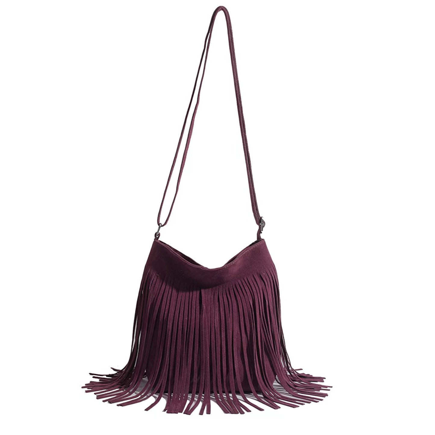 Women's Cool Artistic Tassel Simple Popular Crossbody Bags