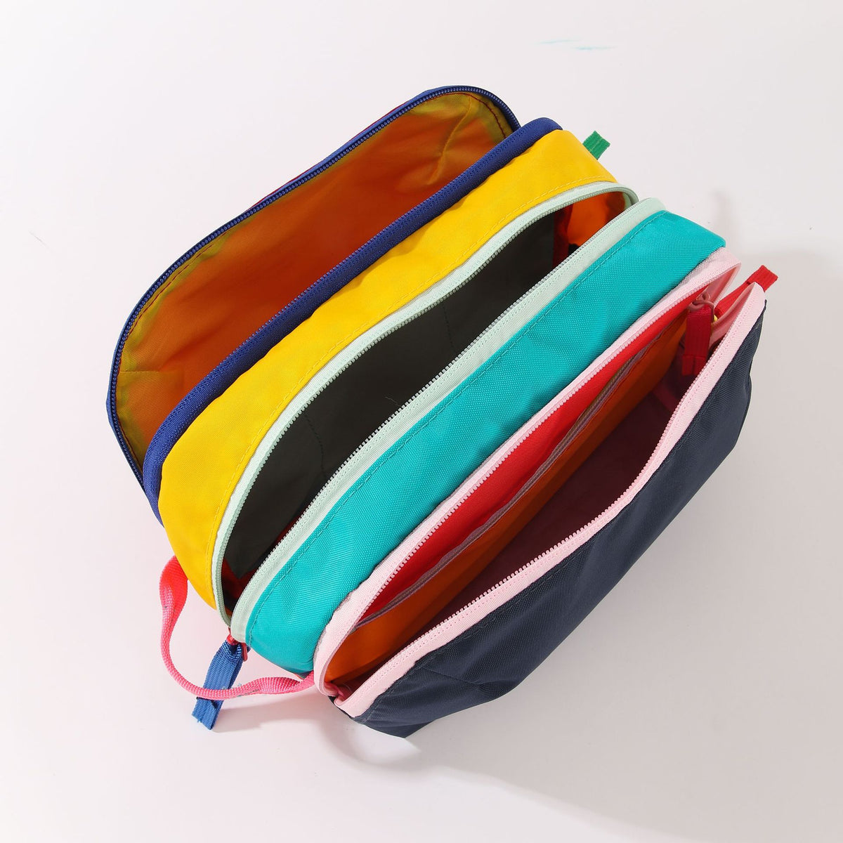 Dopamine Color Portable Large Capacity Wash Fresh Sweet Sundries Makeup Bag
