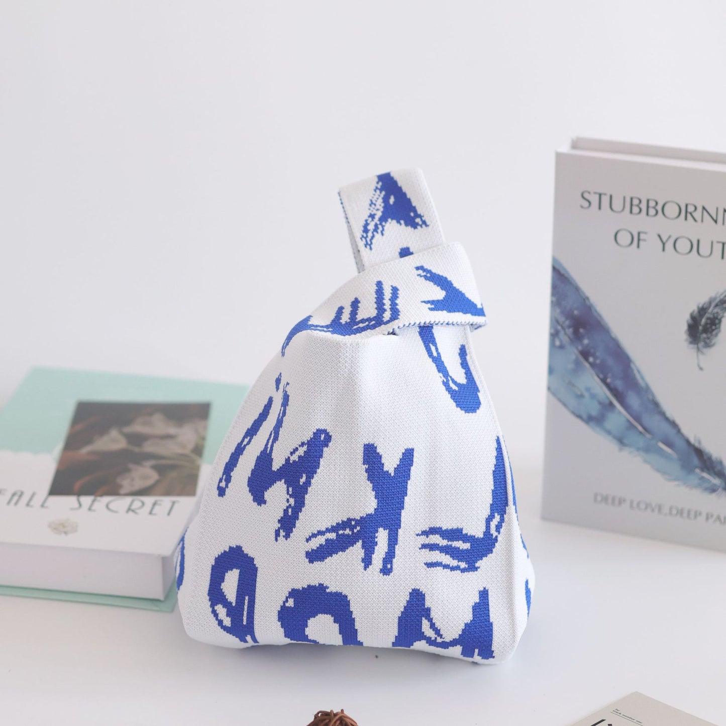 Unique Women's Knitted Woven Vest Simple Handbags