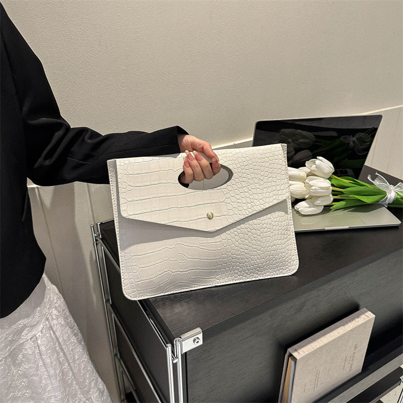 Fashion Clutch Simple Korean Style Summer Large Capacity Handbags