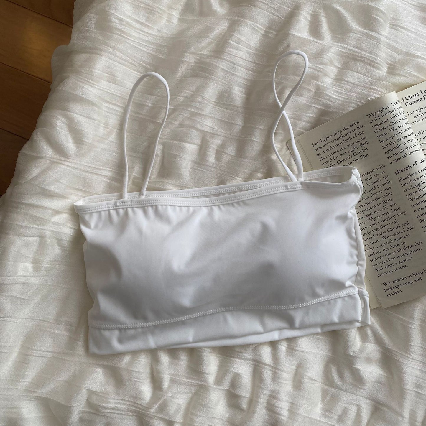 Silk Ice Small Chest Push Up Tube Top Bras