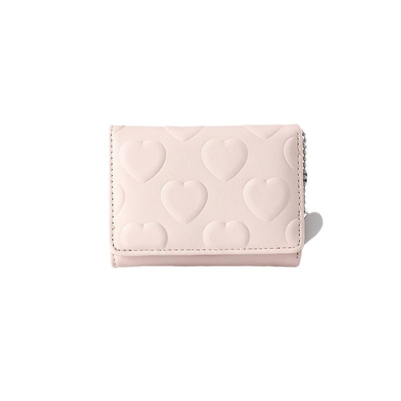 Women's Short Solid Color Summer Pattern Simple Ladies Wallets
