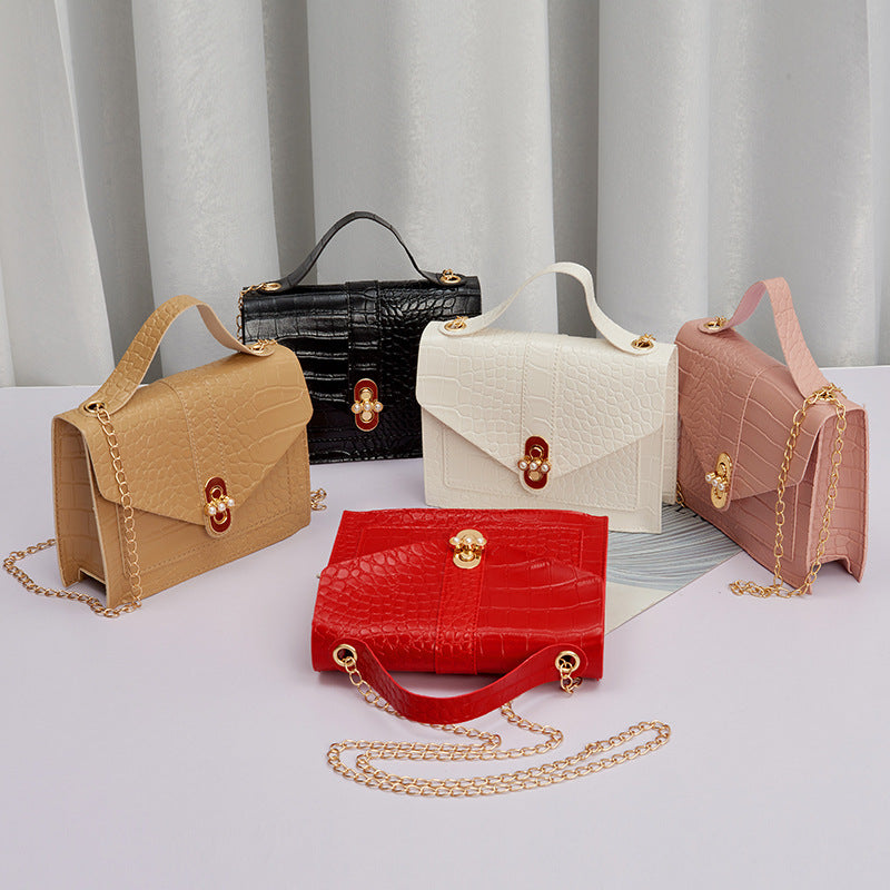 Trendy Women's Versatile Chain Fashion Pattern Handbags