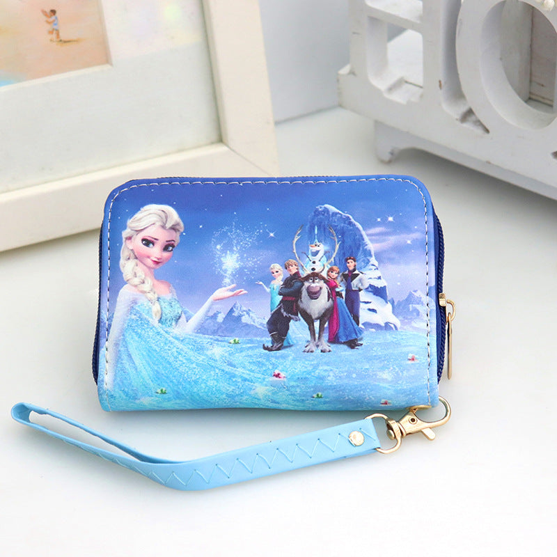 Cartoon Beautiful Cute Female Fresh Lady Ladies Wallets