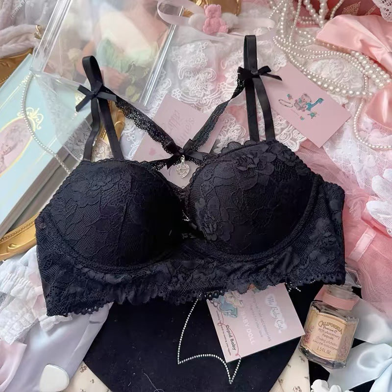 Pure Desire Sexy Cross Bow Beauty Lingerie Sets