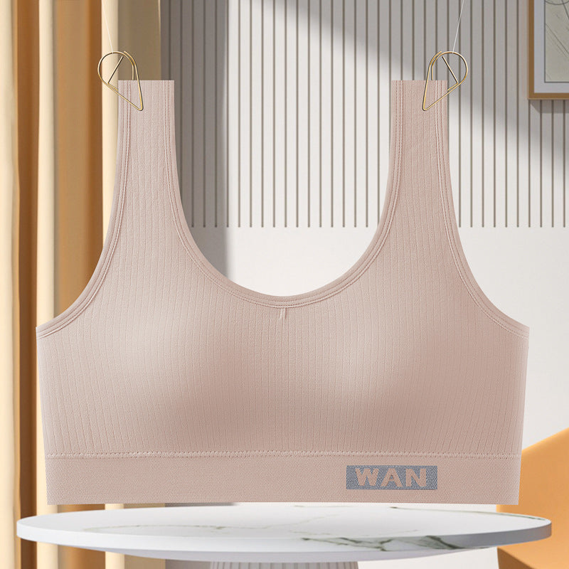 Women's Underwear Wireless Fixed Cup Vest Push Tanks Camis
