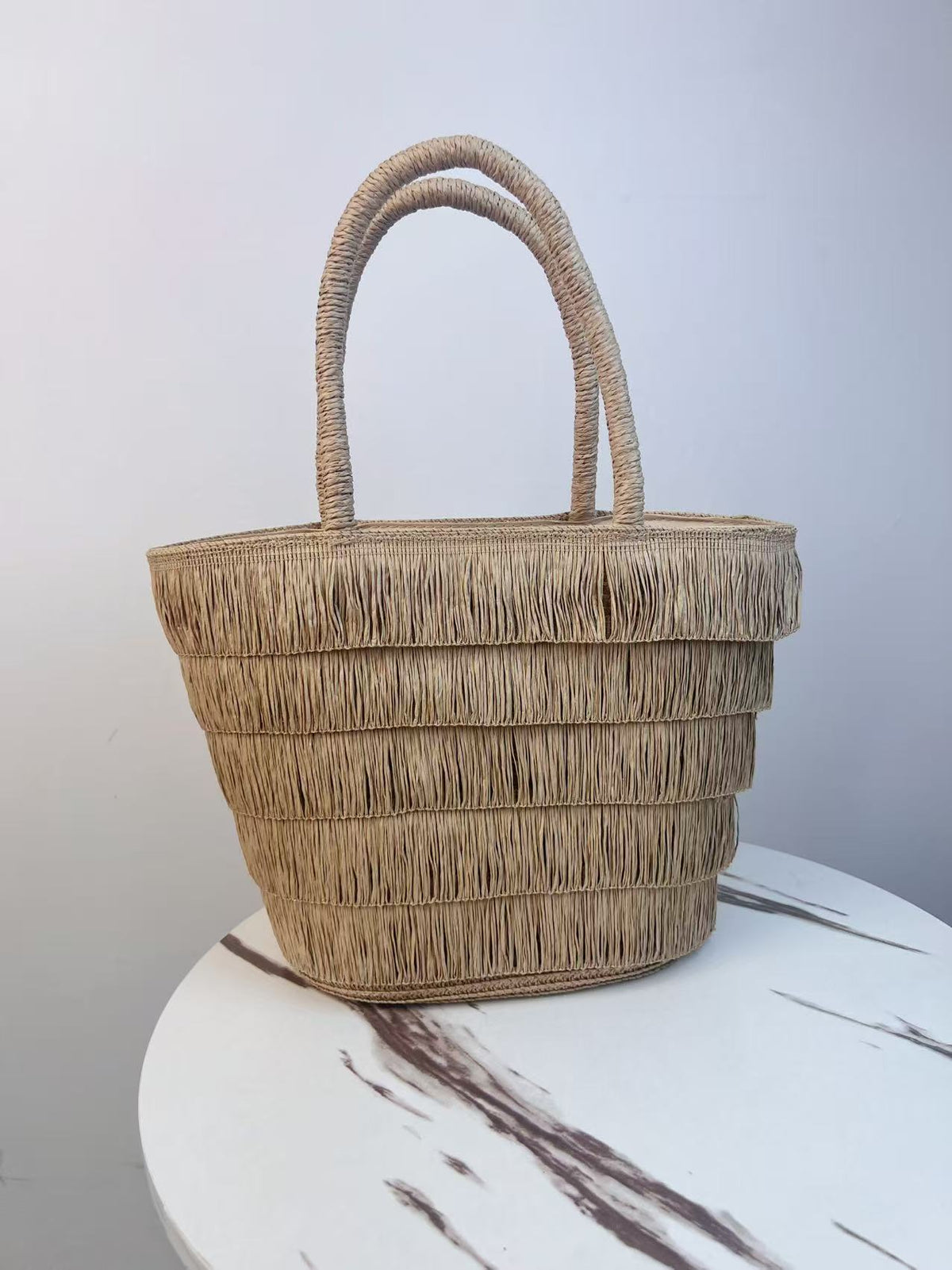 Women's Straw Woven Fashion Large Capacity Commuter Women's Shoulder Bag