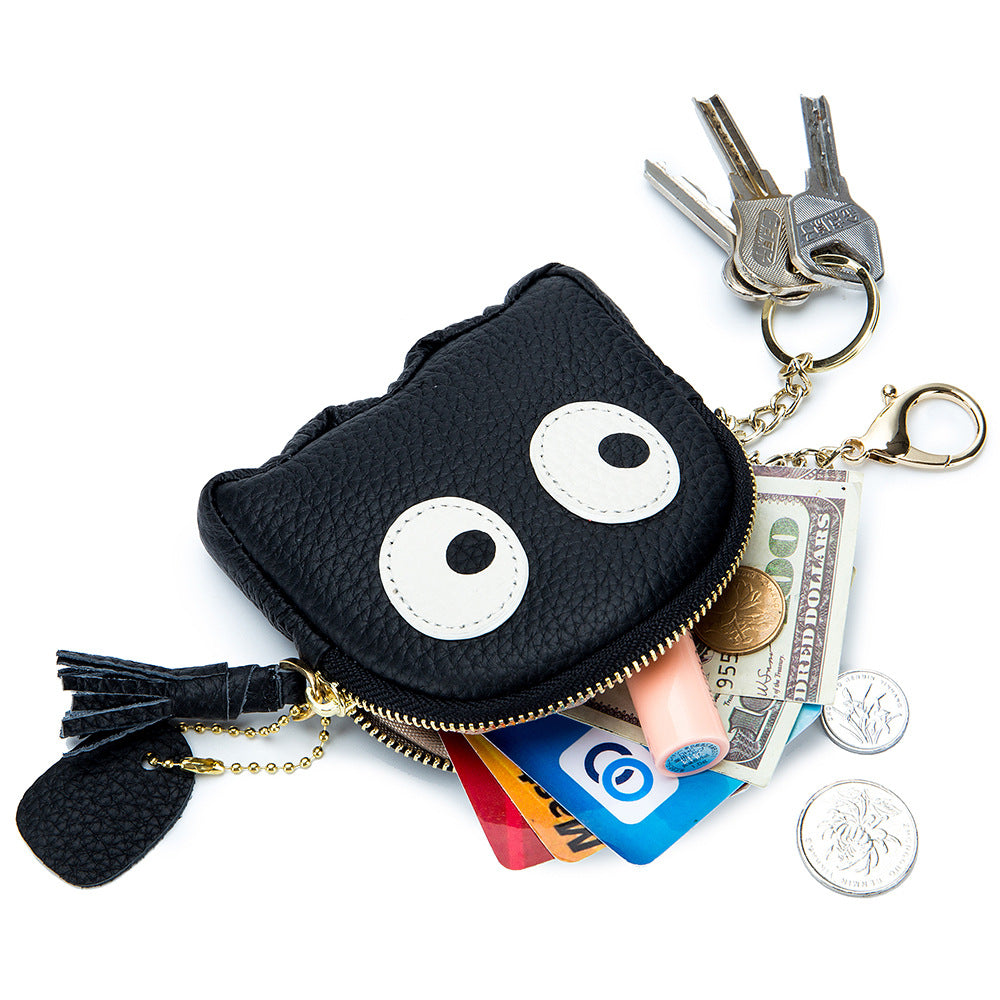 Cartoon Cute Genuine Leather Mini Design Purses