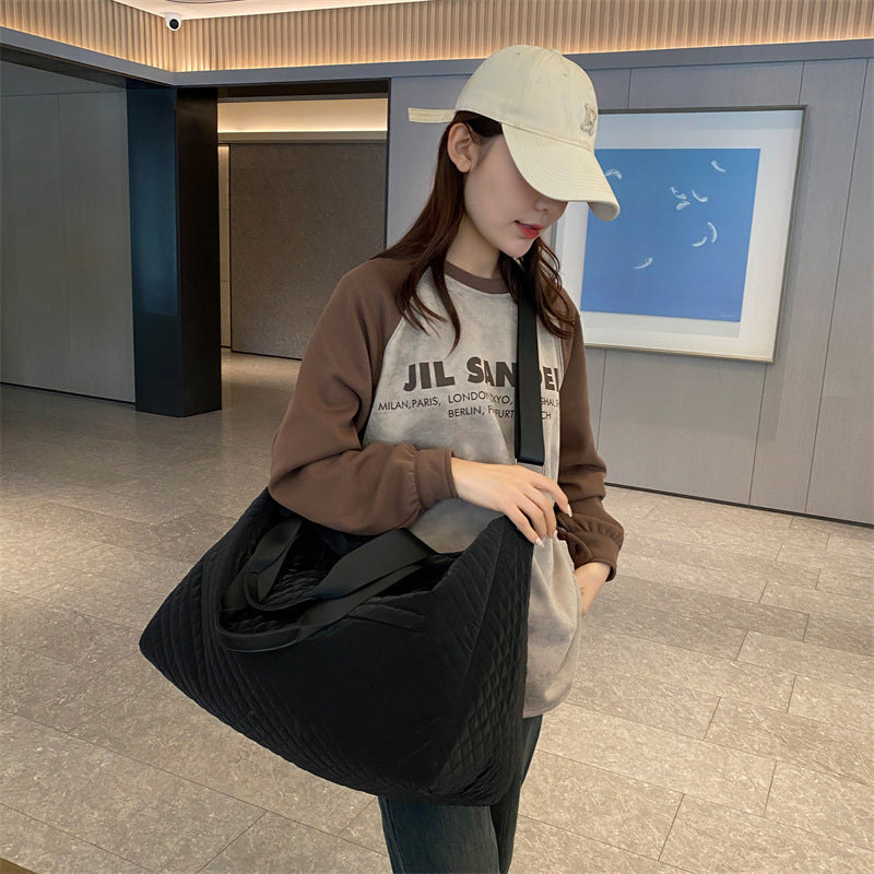 Women's Capacity Fashion Korean Style Short Business Travel Bags
