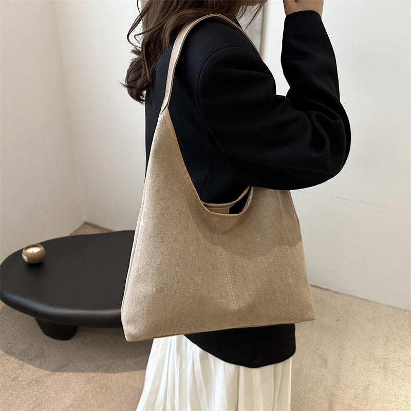 Color Winter Retro Commuter Large Capacity Fashion Simple Bags