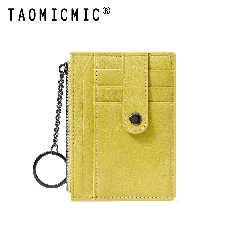 Women's Multiple Slots Good-looking Simple Large Capacity Card Holder