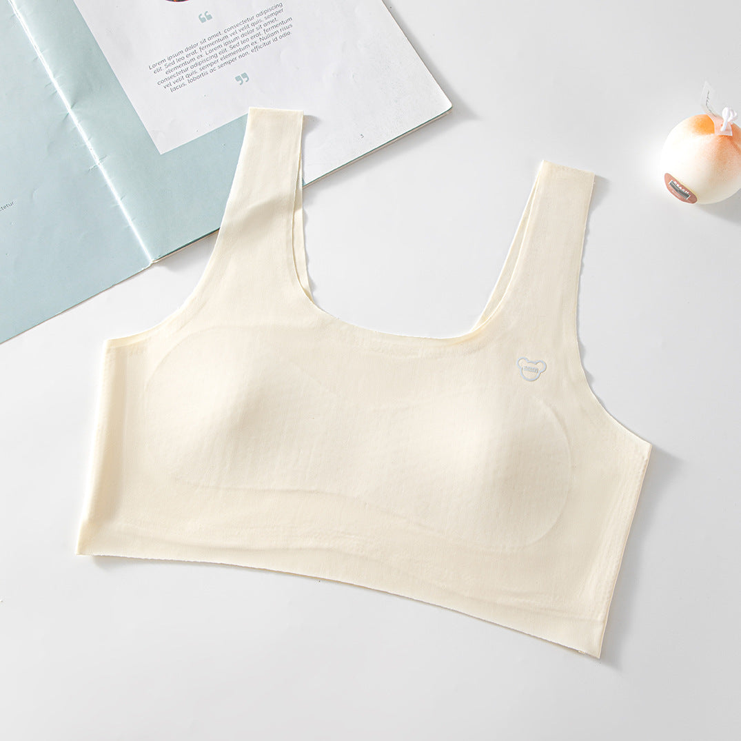 Children's Puberty Fixing Cup Middle School High Elastic Comfortable Bras