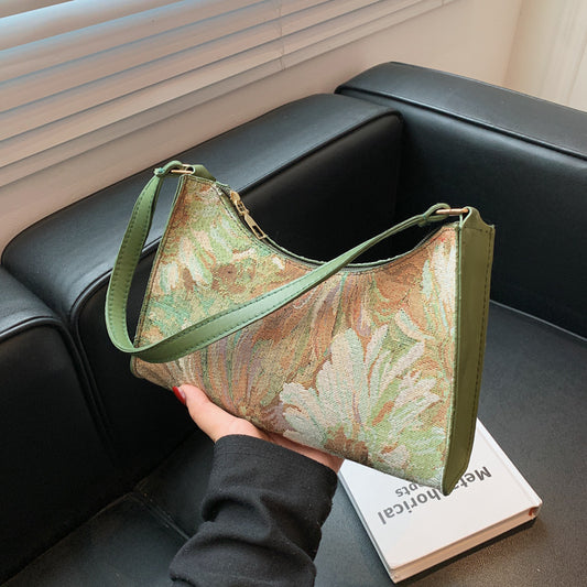 Women's Leisure Design Trendy Autumn Simple Underarm Shoulder Bags