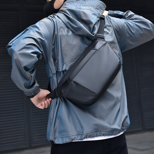Unique Men's Slouchy Innovative Trendy Portable Men's Chest Bags
