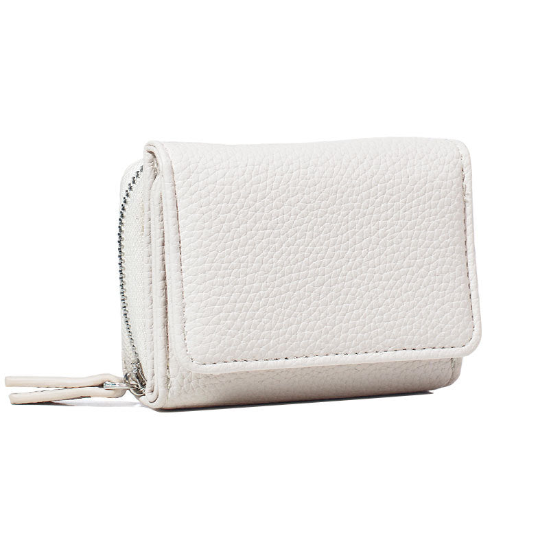 Women's Authentic Leather Tactile Feel Mini Large Ladies Wallets