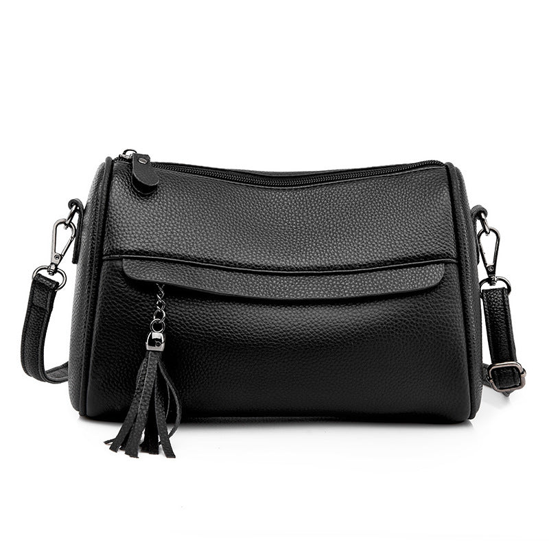 Women's Source First Layer Cowhide Genuine Leather Crossbody Bags