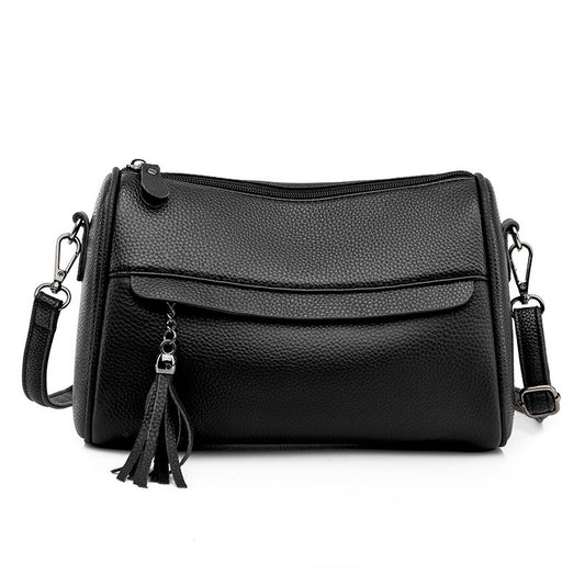 Women's Source First Layer Cowhide Genuine Leather Crossbody Bags