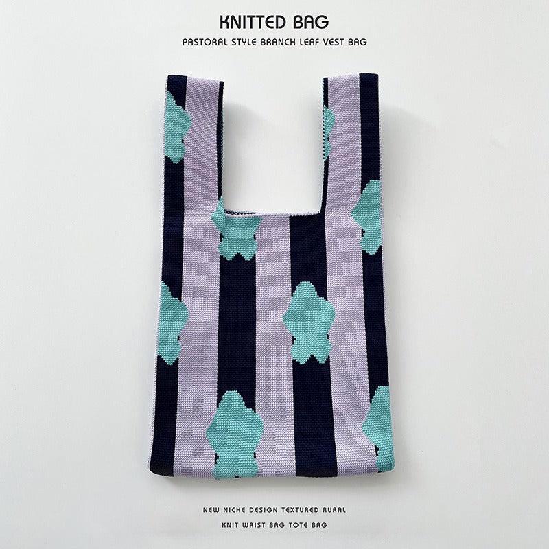 Series Knitted Versatile Large Capacity Commuter Holiday Bags