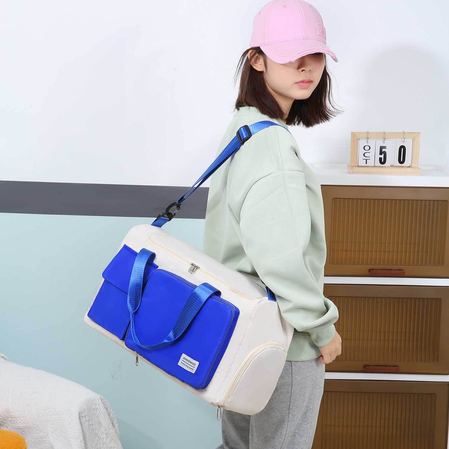 Large Capacity Dry Wet Separation Yoga Travel Bags