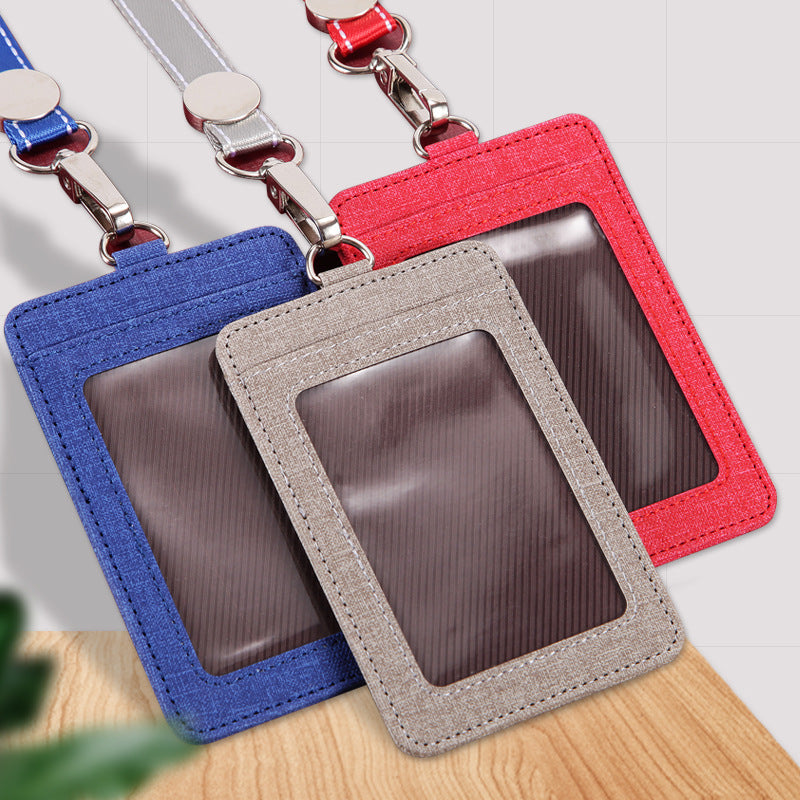 Cartoon Pattern Certificate Bus Name Tag Card Holder