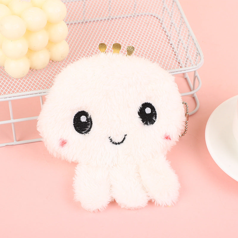 Korean Cute Octopus Cartoon Portable Mini Coin Purses