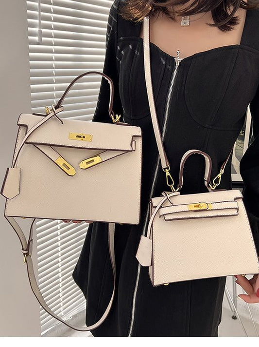 Capacity Lychee Pattern Kelly Commuter Fashion Bags