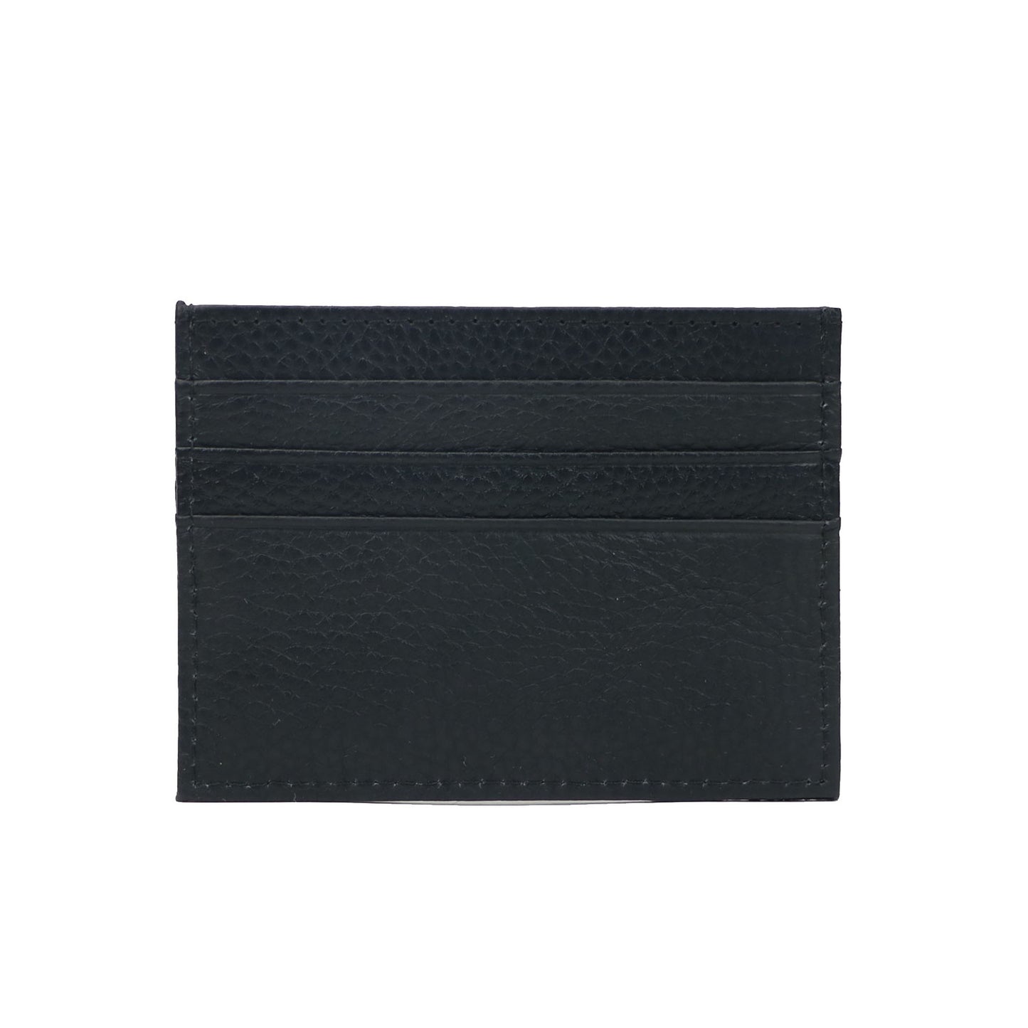 Genuine Leather Lychee Pattern Top Layer Cowhide Card Holder