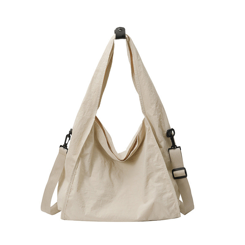 Creative Charming Korean Minimalist Solid-color Cloth Women's Shoulder Bag