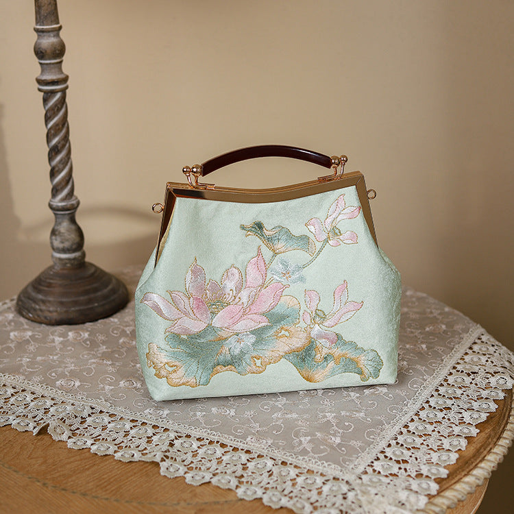 Exquisite Embroidered Chinese Style Cheongsam Banquet Handbags