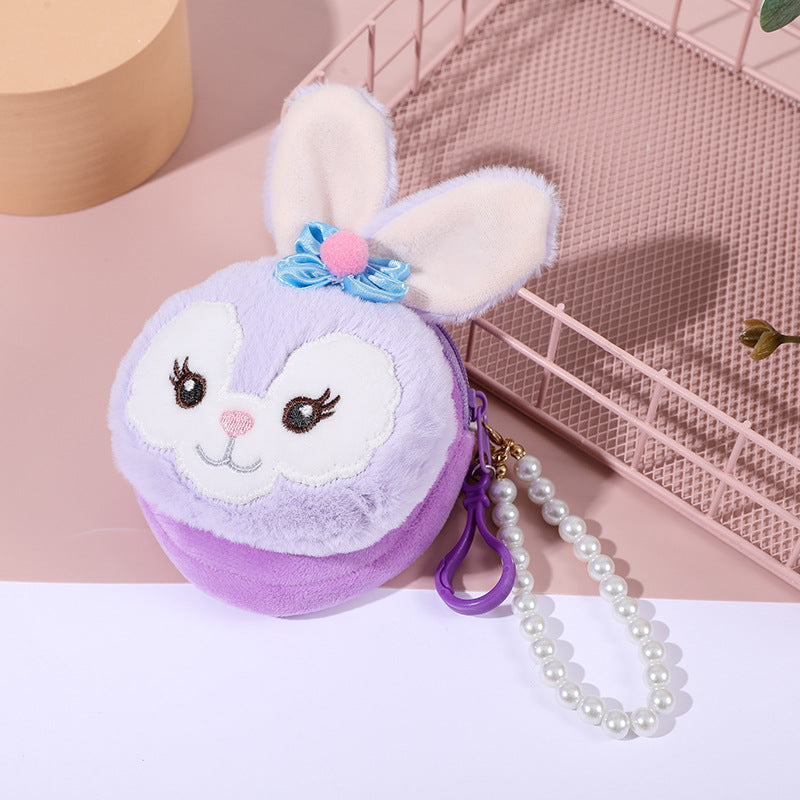 Children's Pendant Plush Creative Mini Clow Storage Coin Purses