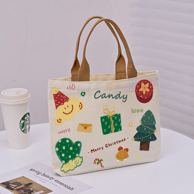 Large Capacity Commuter Lunch Simple Versatile Handbags