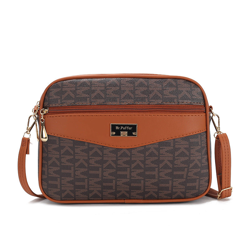 Women's Printed Letter Fashion Large Capacity Women's Messenger Bag