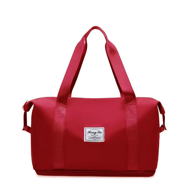 Large Capacity Dry Wet Separation Exercise Shoulder Bags