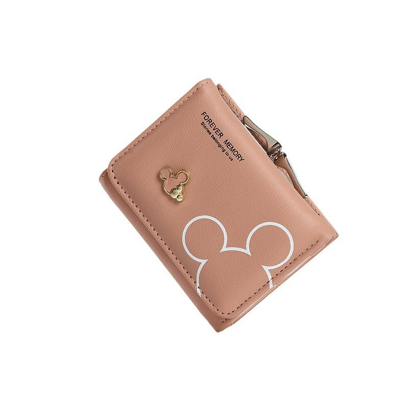 Women's Short Solid Color Printing Simple Source Ladies Wallets