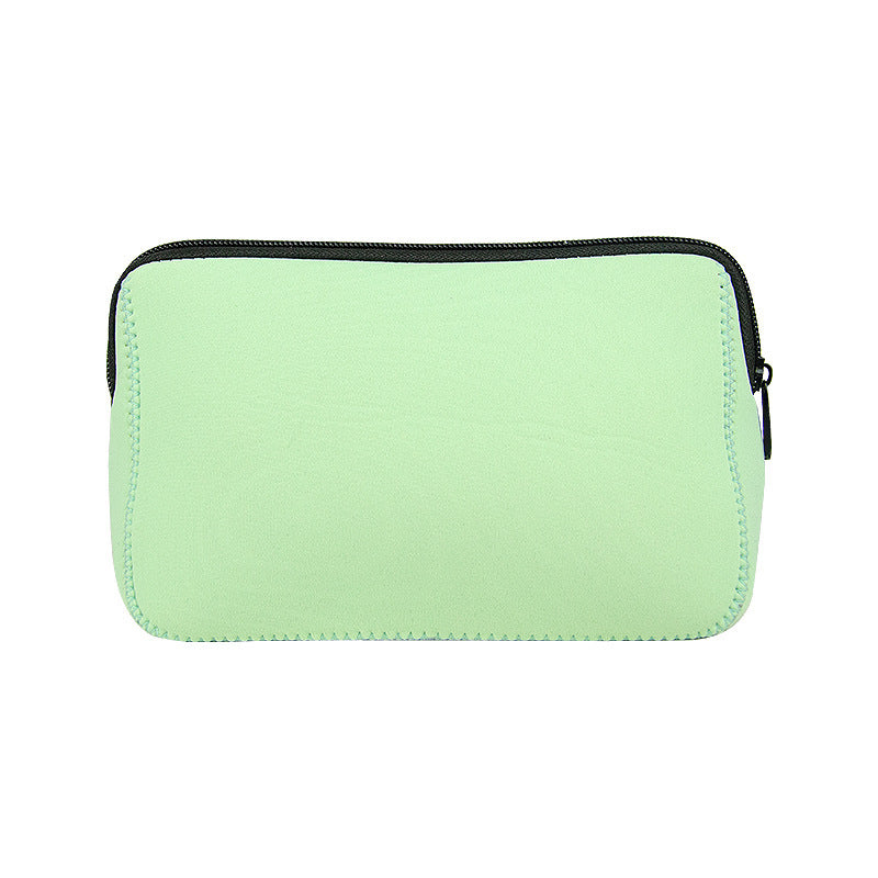 Neoprene Mobile Headset Sundries Storage Zipper Portable Makeup Bag