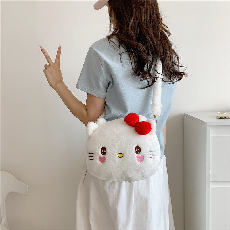 Cute Bear Toy Stitch Korean Style Crossbody Bags