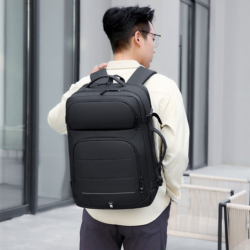 Men's Computer Large Capacity Can Be Expanded Backpacks