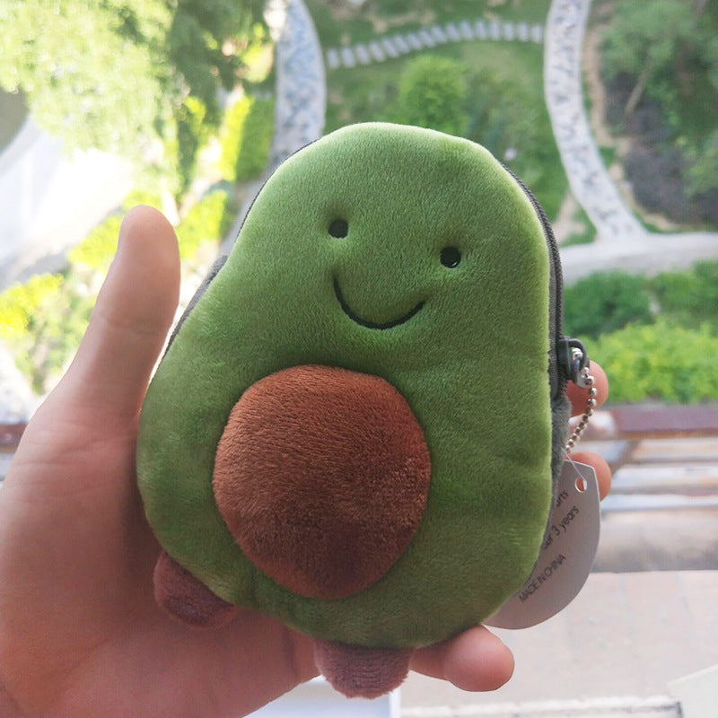 Plush Headset Cable Buggy Storage Cute Purses