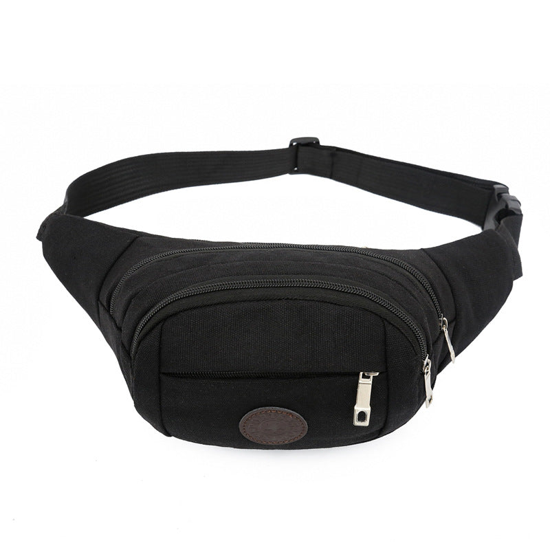 Men's Glamorous Pretty Canvas Mobile Running Men's Waist Packs